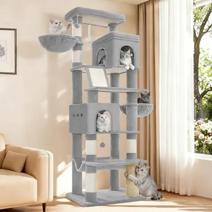 Tall Cat Tree 75 Inch