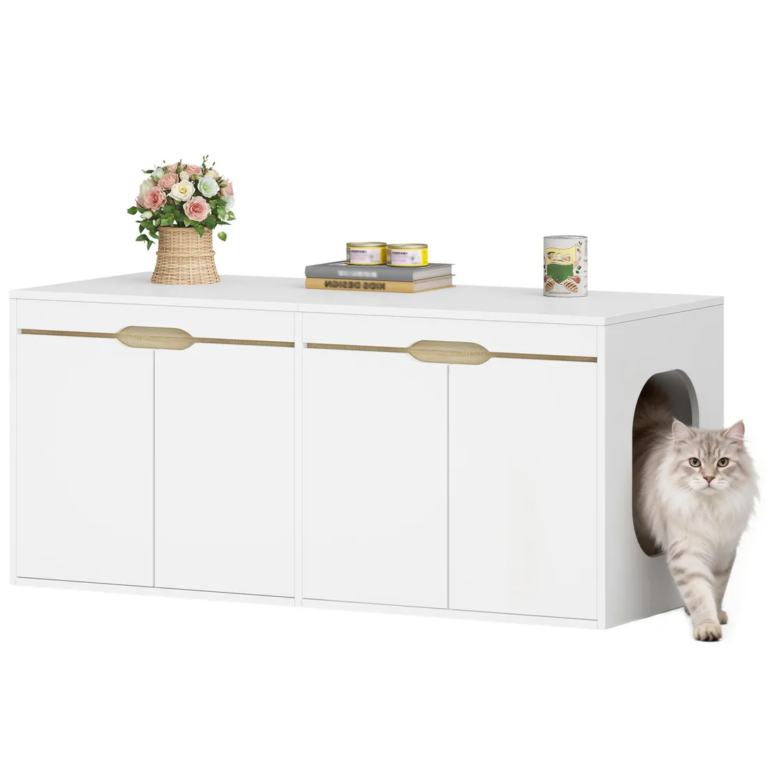 Litter box furniture by Hzuaneri
