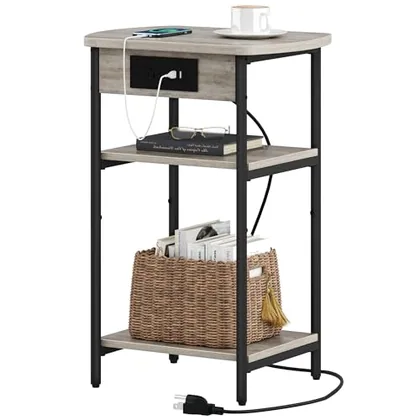 End Tables with Charging Station
