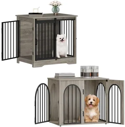 27.2 in Dog Crate Furniture