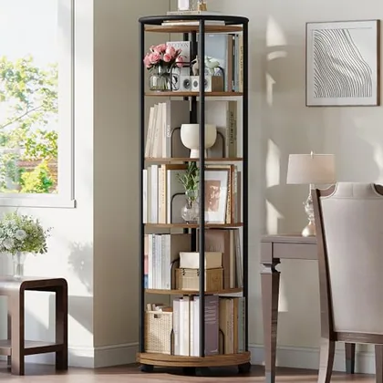 Rotating Bookshelf