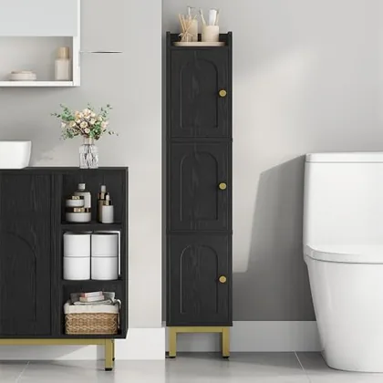Slim Bathroom Storage Cabinet