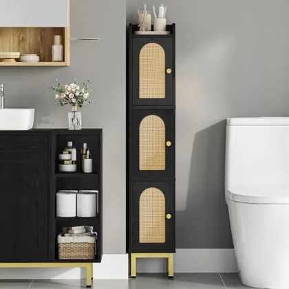 Slim Bathroom Storage Cabinet