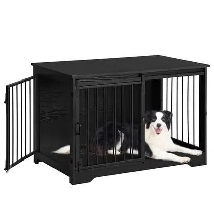 39.3 in L Dog Crate Furniture Indoor Dog Kennel